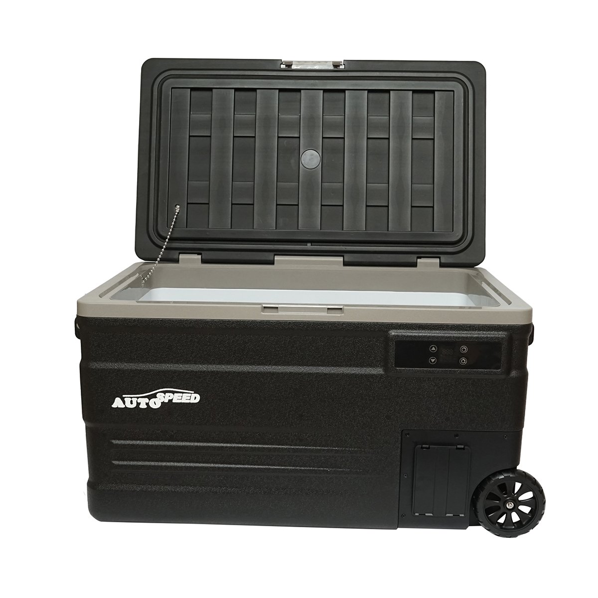 Frigider auto cu compresor 80W, capacitate 74L, tensiune alimentare 12-24-220V, ecran LCD, 831x465x458mm U75E AUTOSPEED